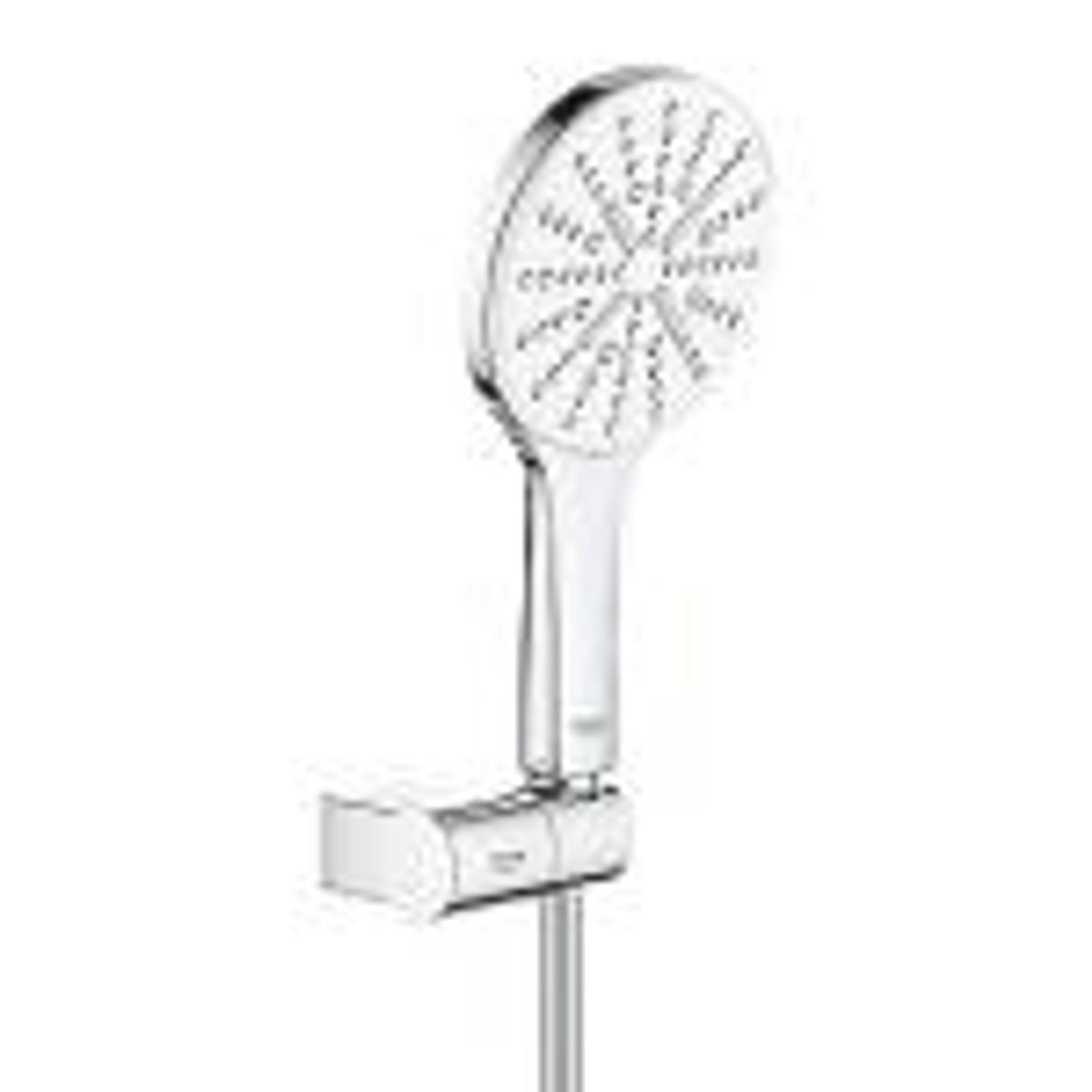 GROHE Rainshower SmartActive 130 håndbrusersæt 3 sprays, med håndbruse holder, Silverflex bruseslange 1.500 mm, krom