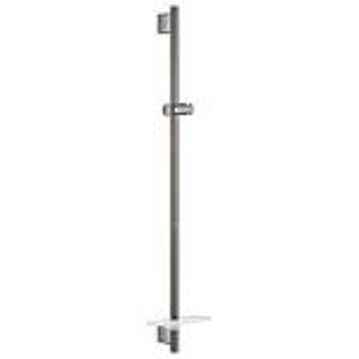 GROHE Rainshower SmartActive brusestang 900mm, med vægholdere - Poleret Hard Graphite