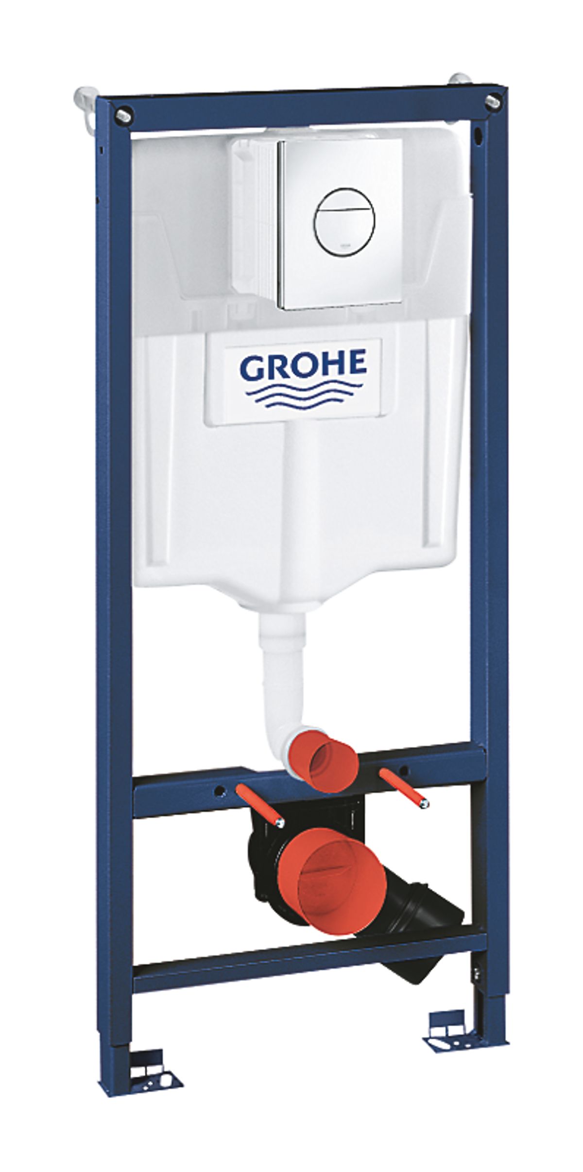 GROHE Rapid SL 3in1 indbygningselement 39187000. 3-6Ltr. 113cm høj. Med Nova Cosmopolitan betjeningsplade. diy