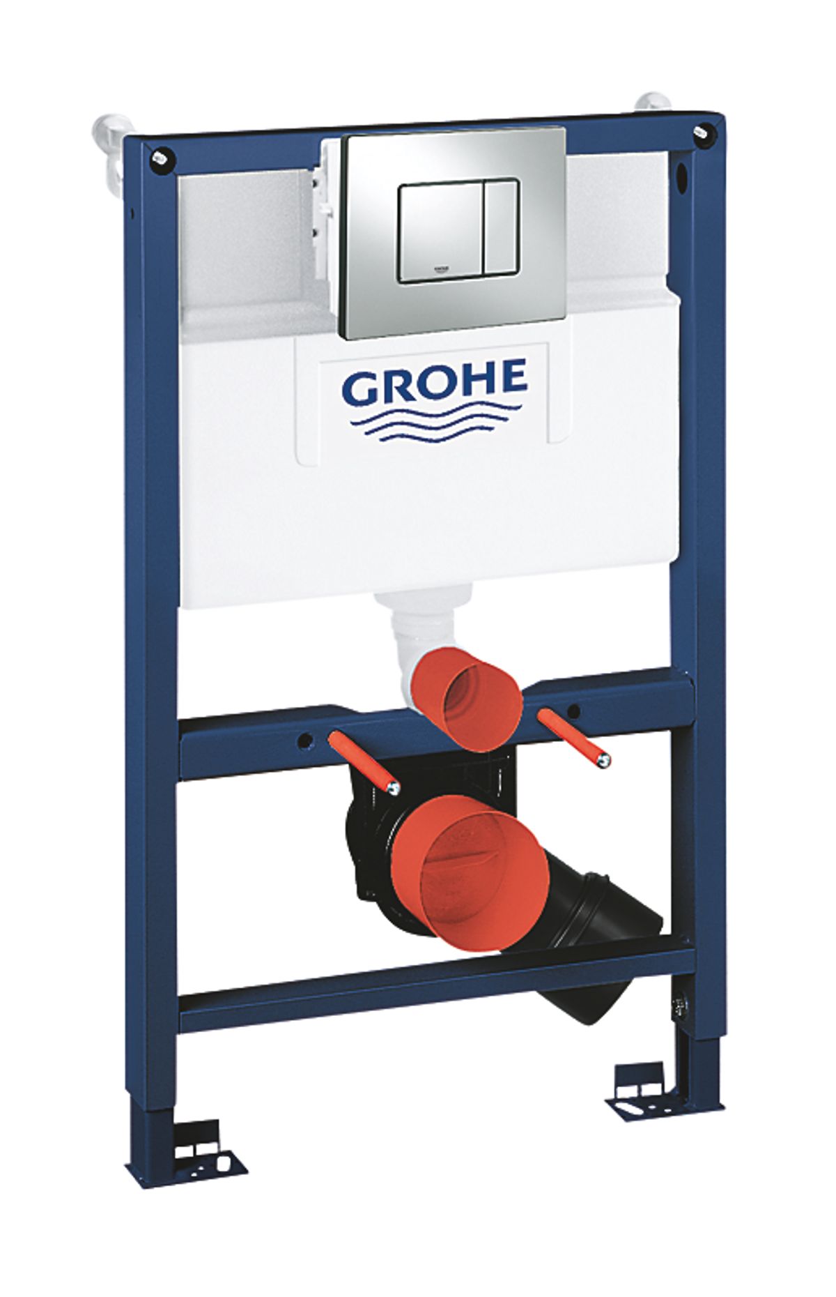 GROHE Rapid SL indbygningscisterne 3in1 WC 0,82 m SC inkl. Skate Cosmopolitan betjeningsplade