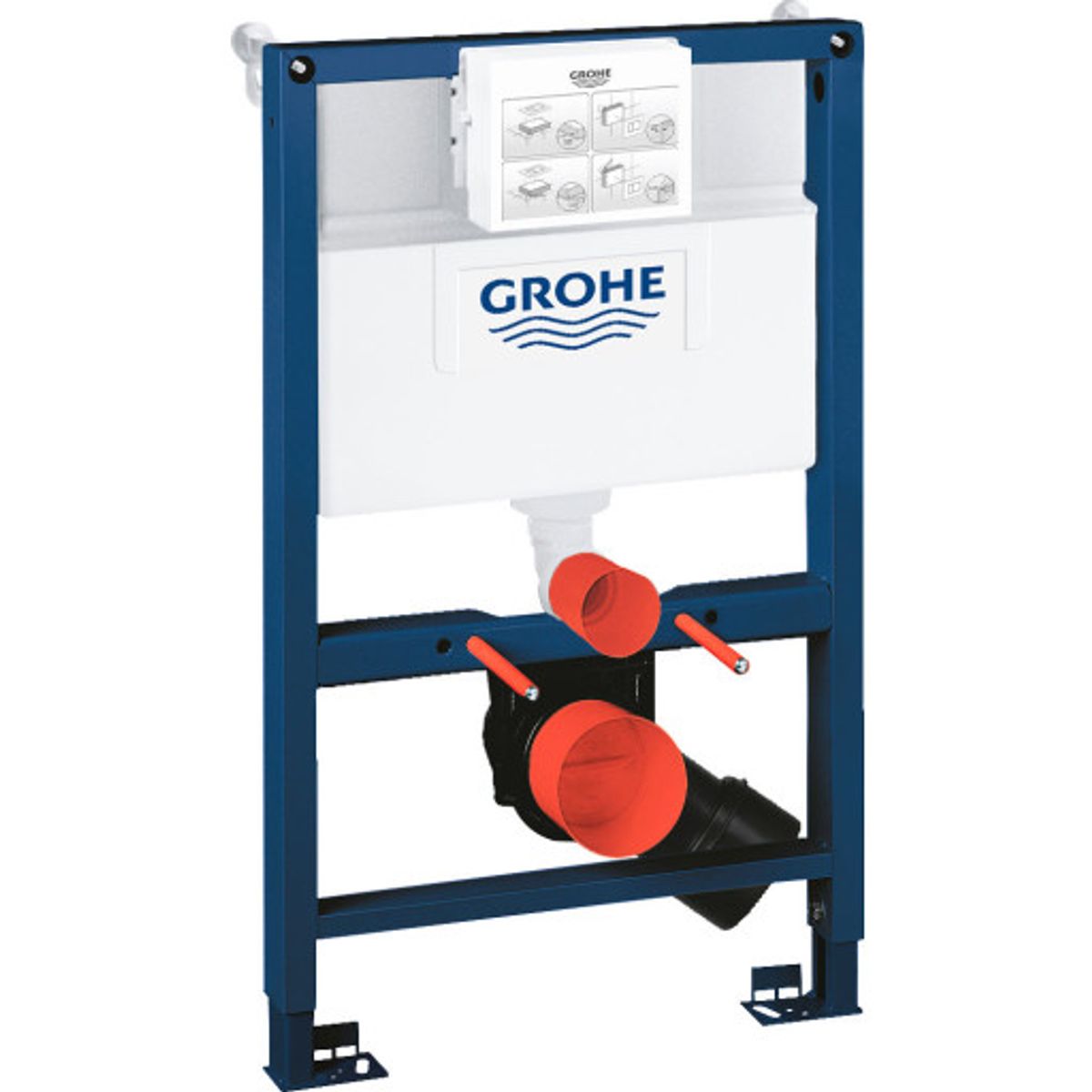 Grohe Rapid SL indbygningscisterne, 82 cm