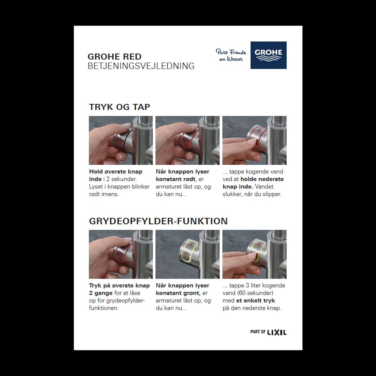 GROHE Red vejledning