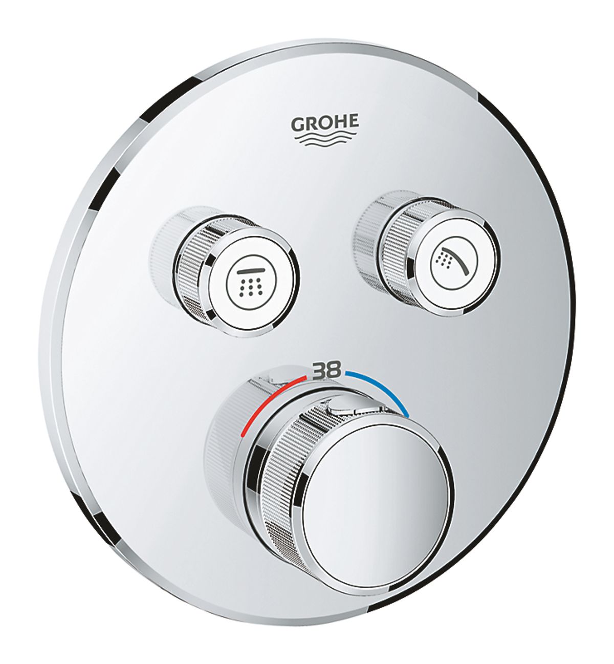 GROHE Smartcontrol indbygningstermostat med 2 funktioner