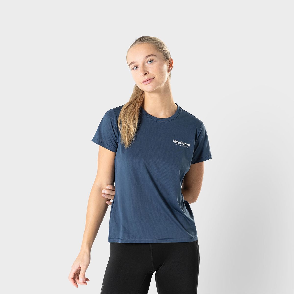 GROUND-TECH T-SHIRT (WOMEN) - Dark Navy Blue