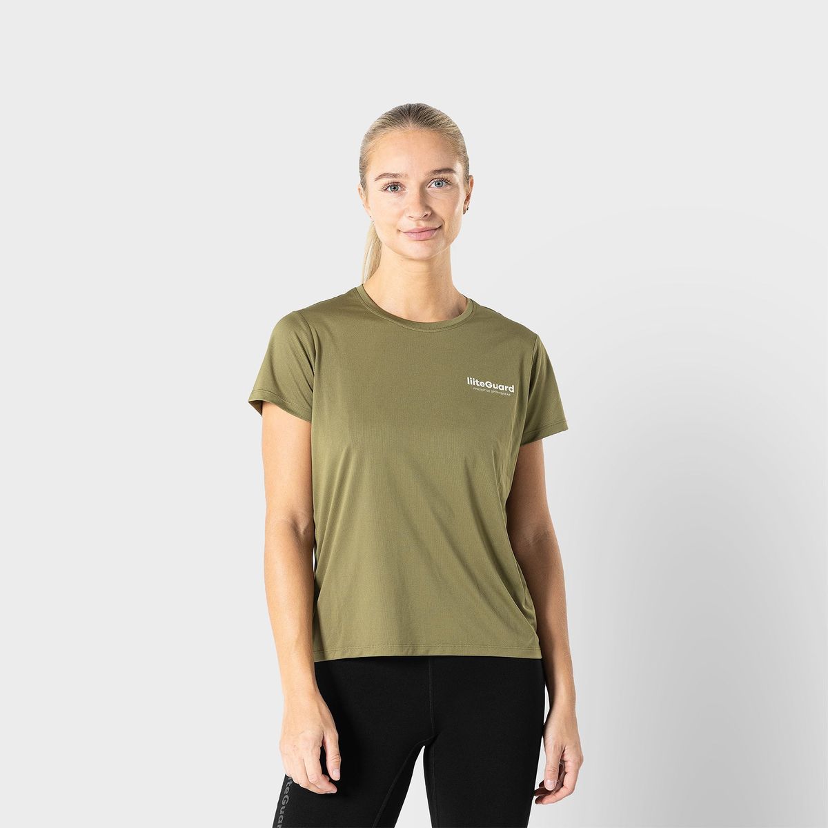 GROUND-TECH T-SHIRT (WOMEN) - Dusty Green