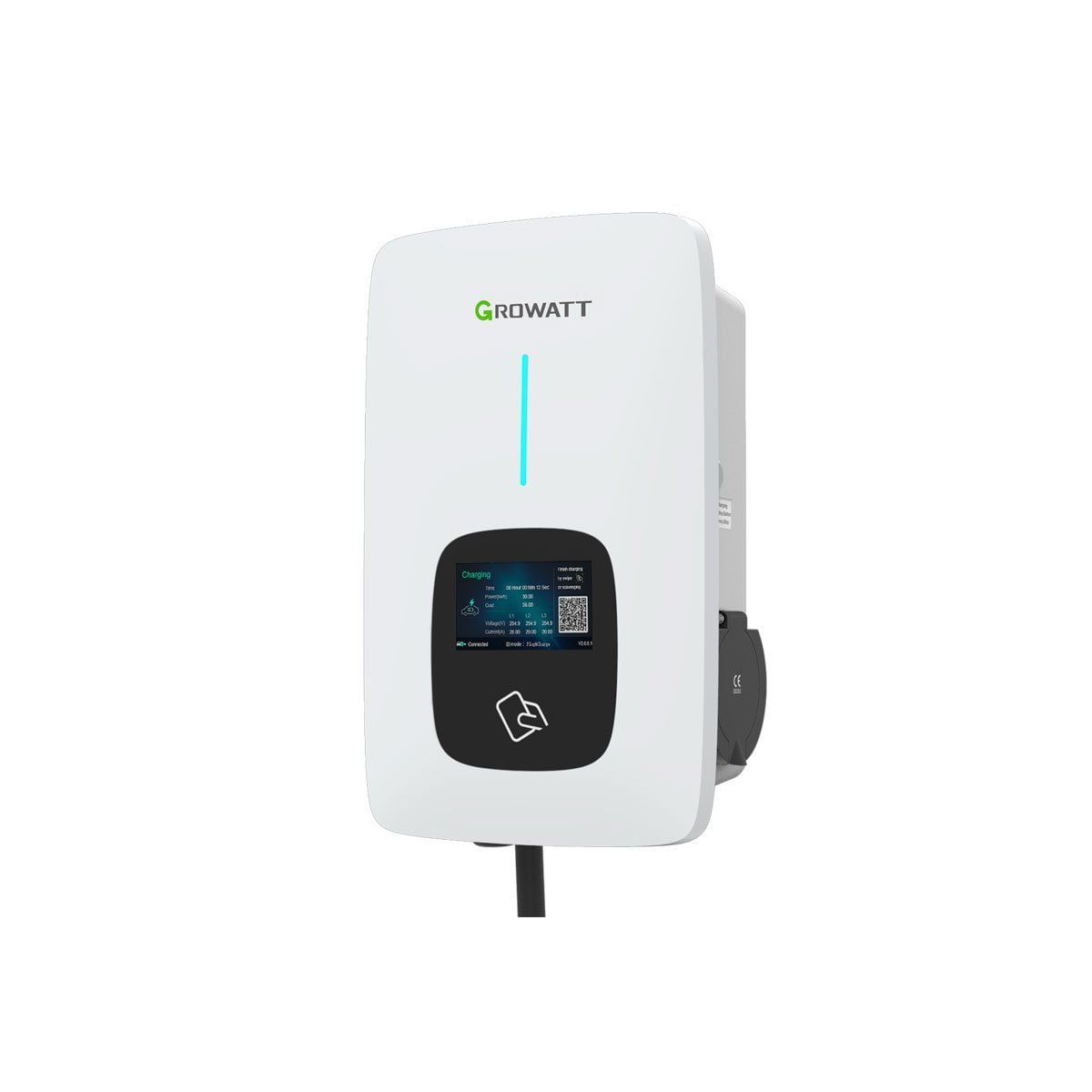 Growatt THOR 03AS-S smart elbil lader med integreret WIFI