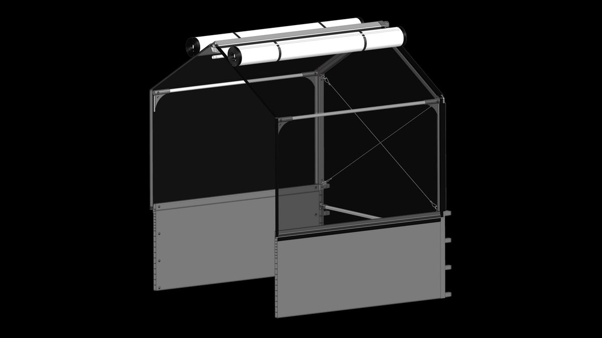 GrowCamp FORLÆNGER AIR - PVC 50x120x120 cm