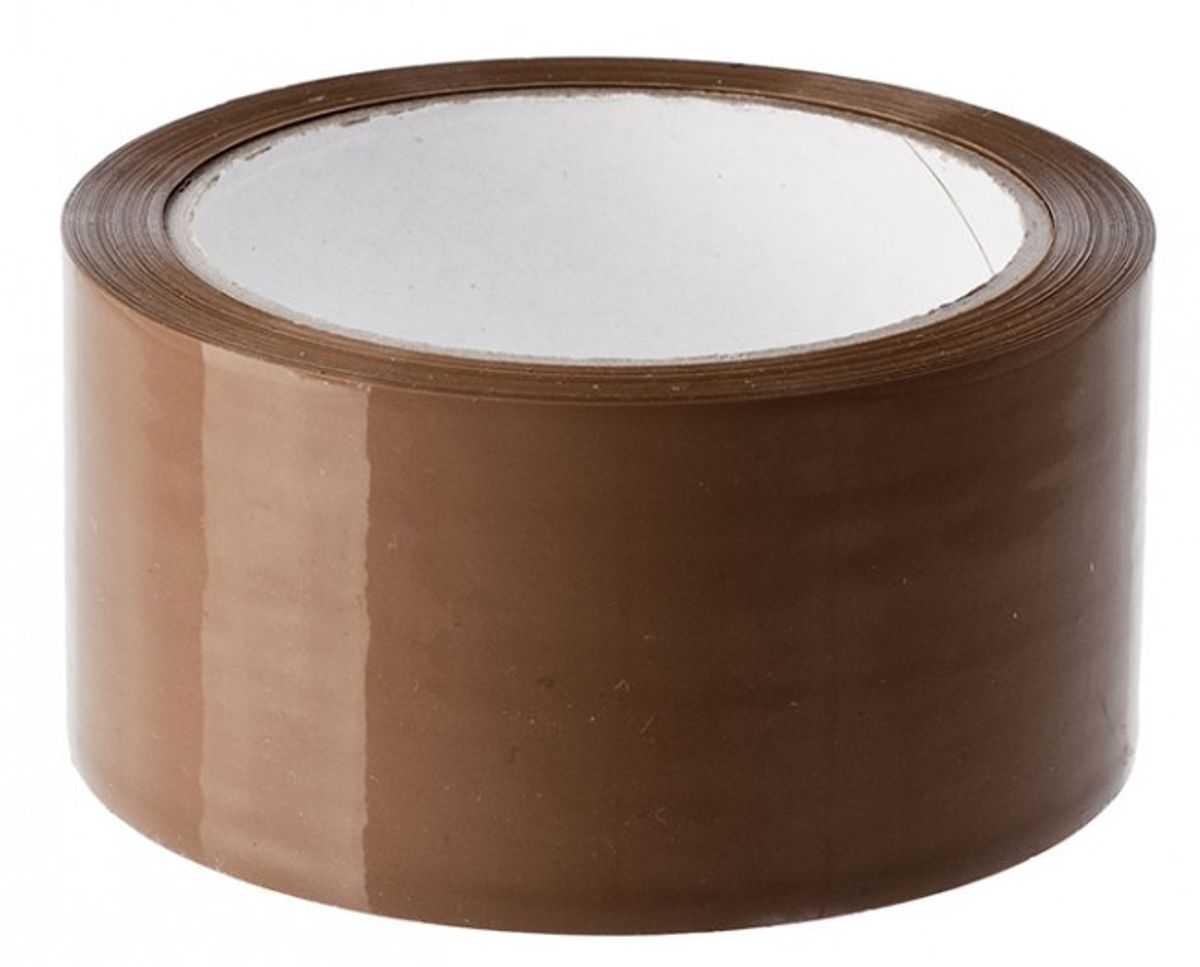 Grunda Pakketape PP 50 mm x 66 m Brun