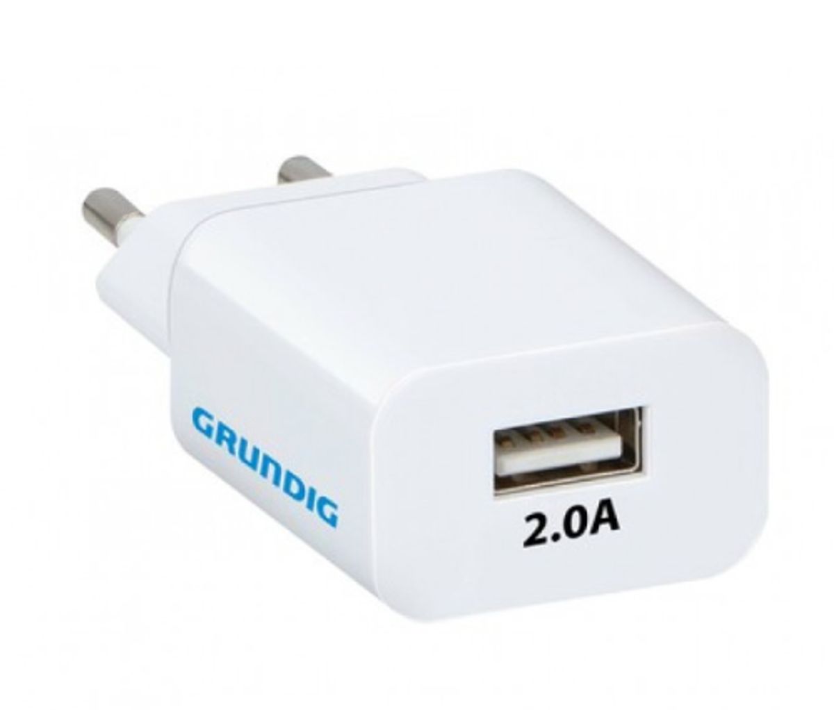 Grundig Adapter, vægoplader, 230V USB 1.8A