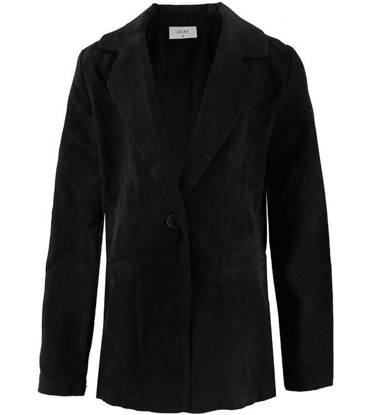 Grunt Blazer - Fløjl - Sigga - Sort