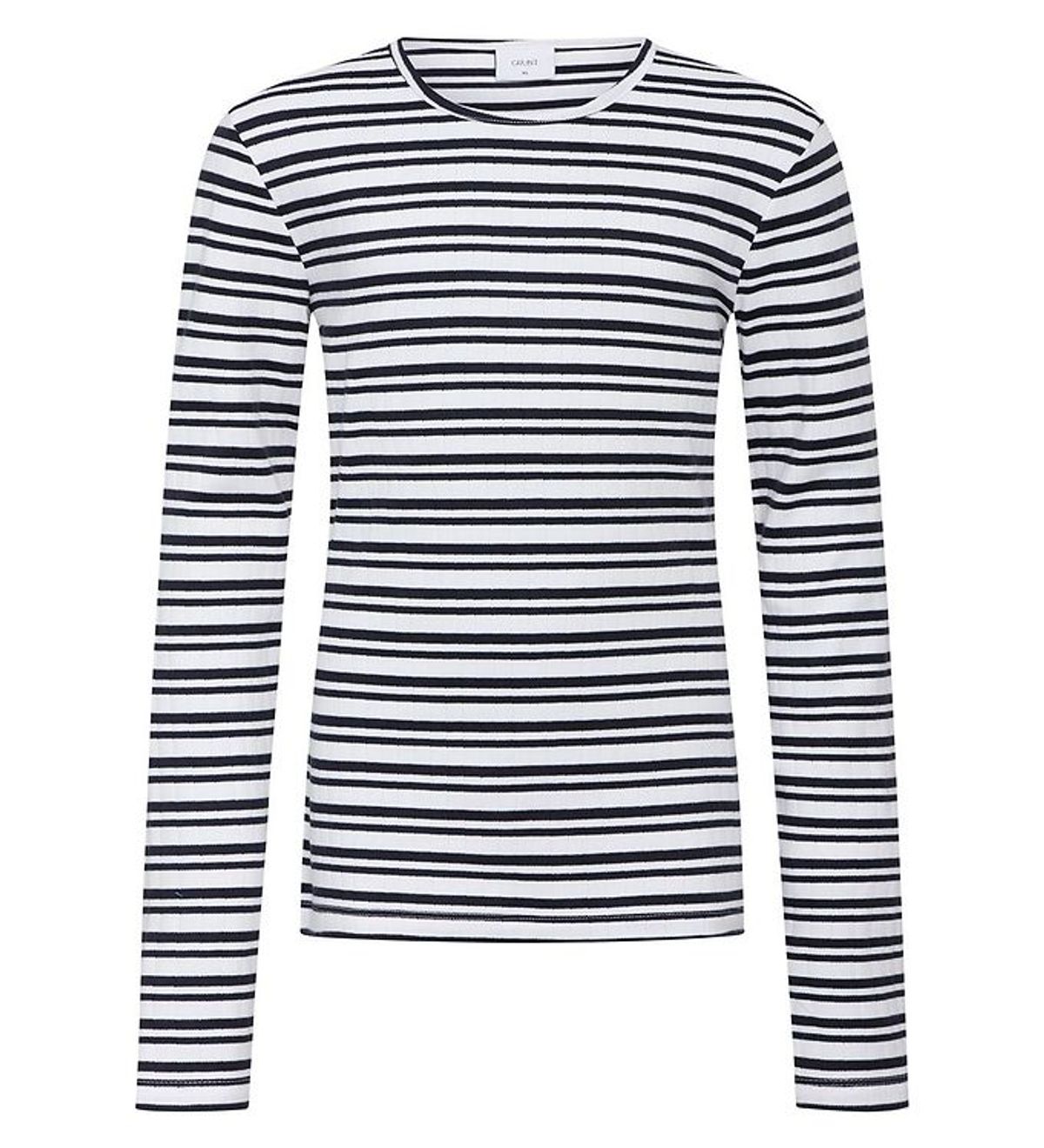 Grunt Bluse - Dopim - Navy Stripe