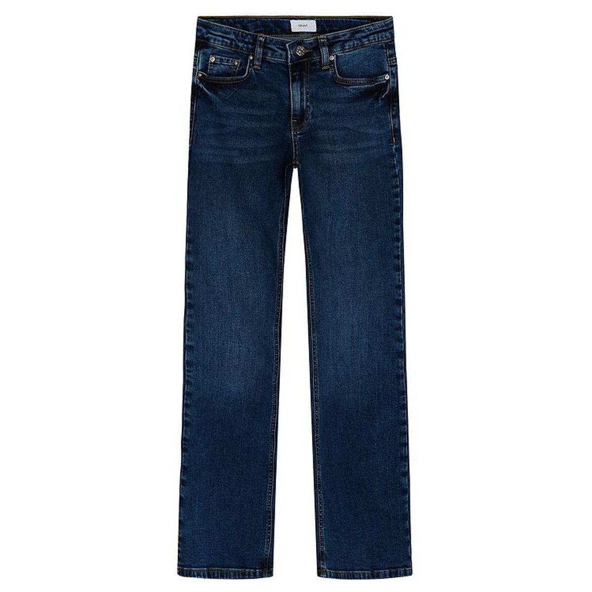 Grunt Jeans - Texas Low Flare - Blå