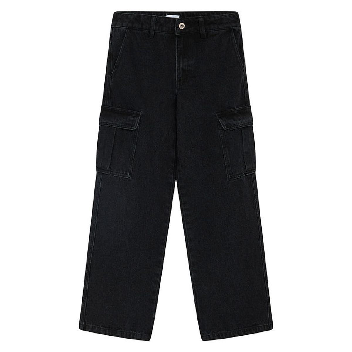 Grunt Jeans - Worki Low Waist Cargo - Sort