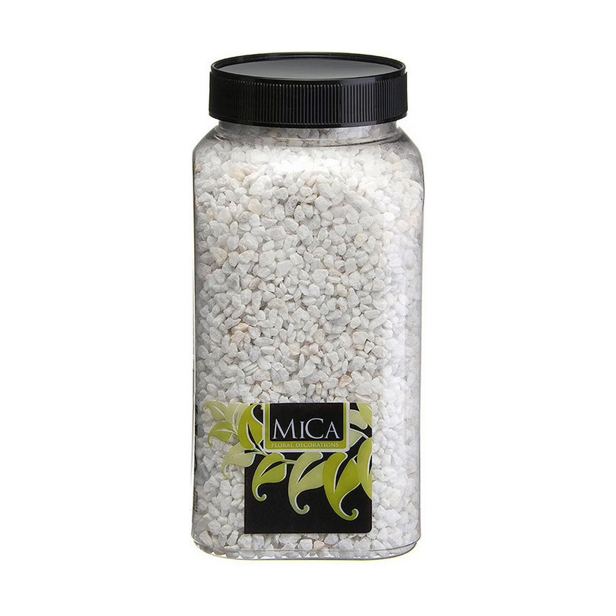 Grus Mica Decorations Hvid 650 ml