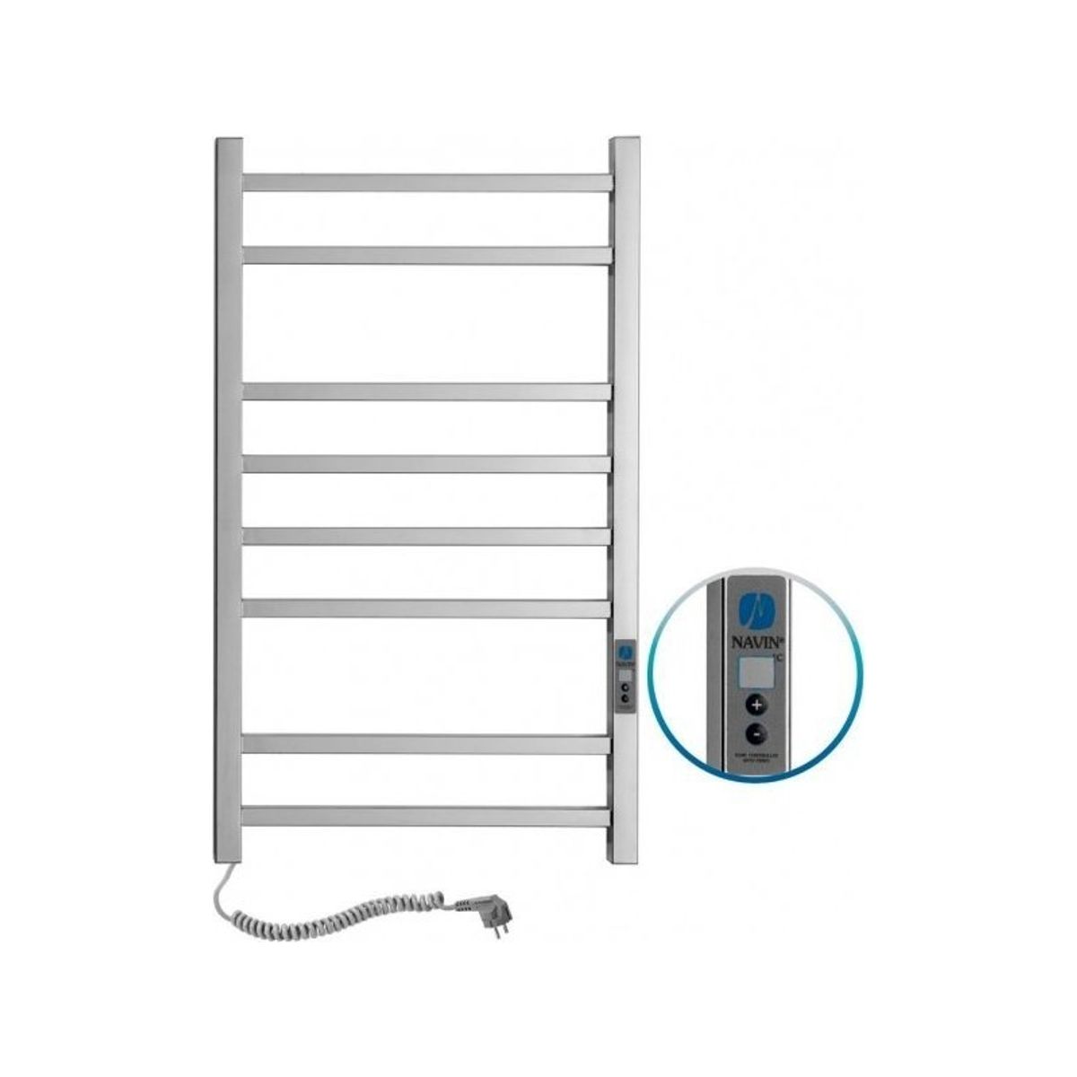 Grzejnik azienkowy Navin Electric Towel Dryer Navin Loft 500*800 Digital Left 10-043152-5080