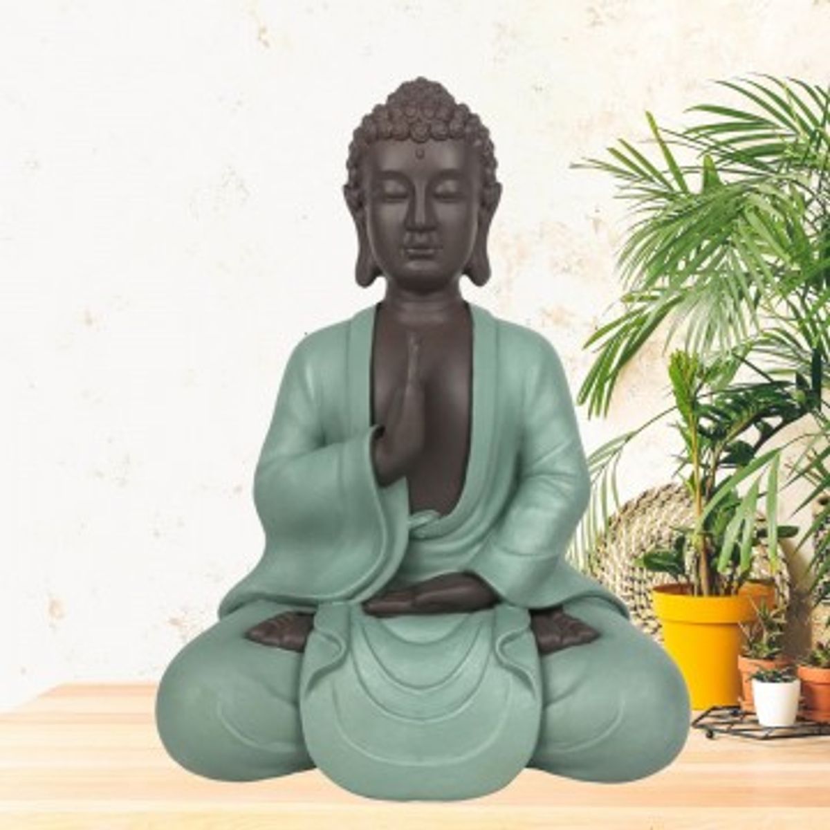 Grøn buddha statue - Buddha statuer generelt - GodKarmaShop