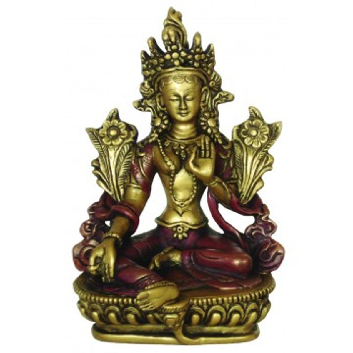 Grøn Tara 14 cm - Tara figurer - GodKarmaShop