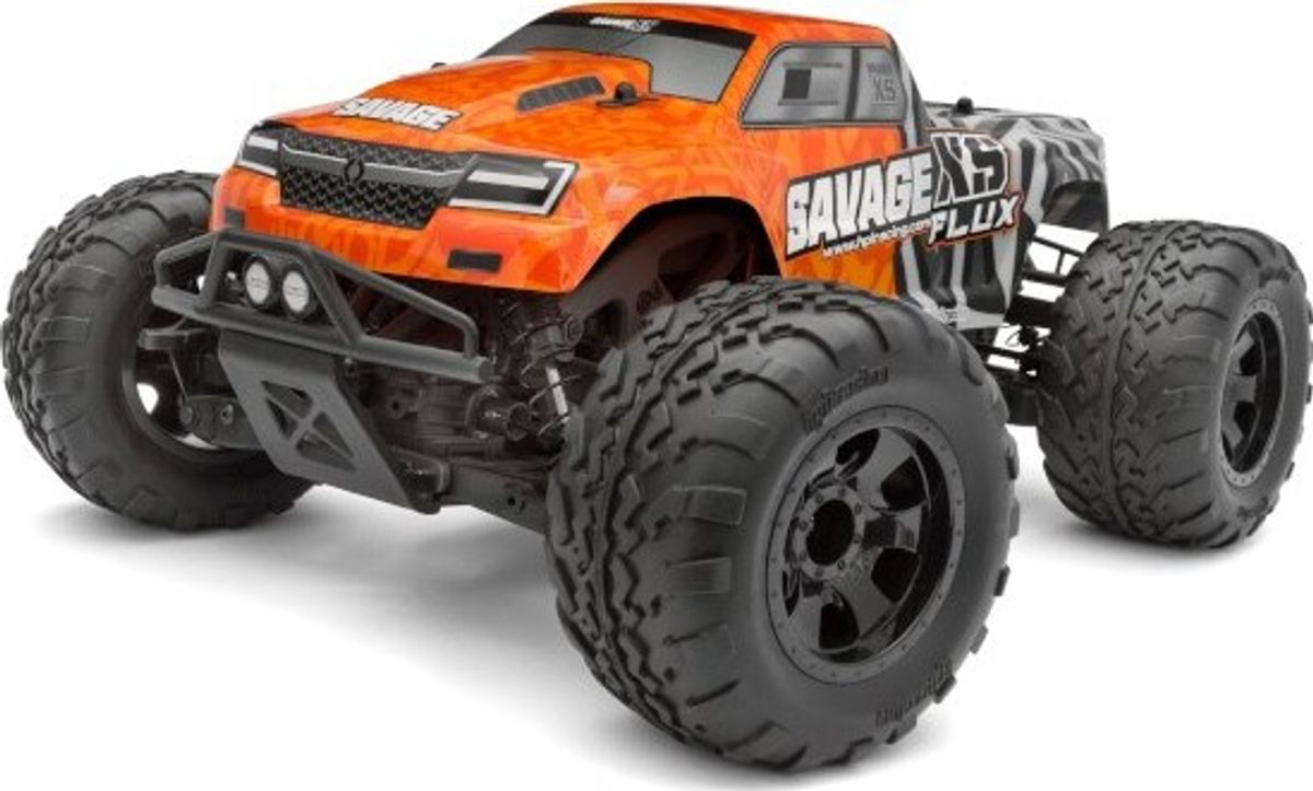 Gt-2xs Painted Truck Body (orange/grey) - Hp160326 - Hpi Racing