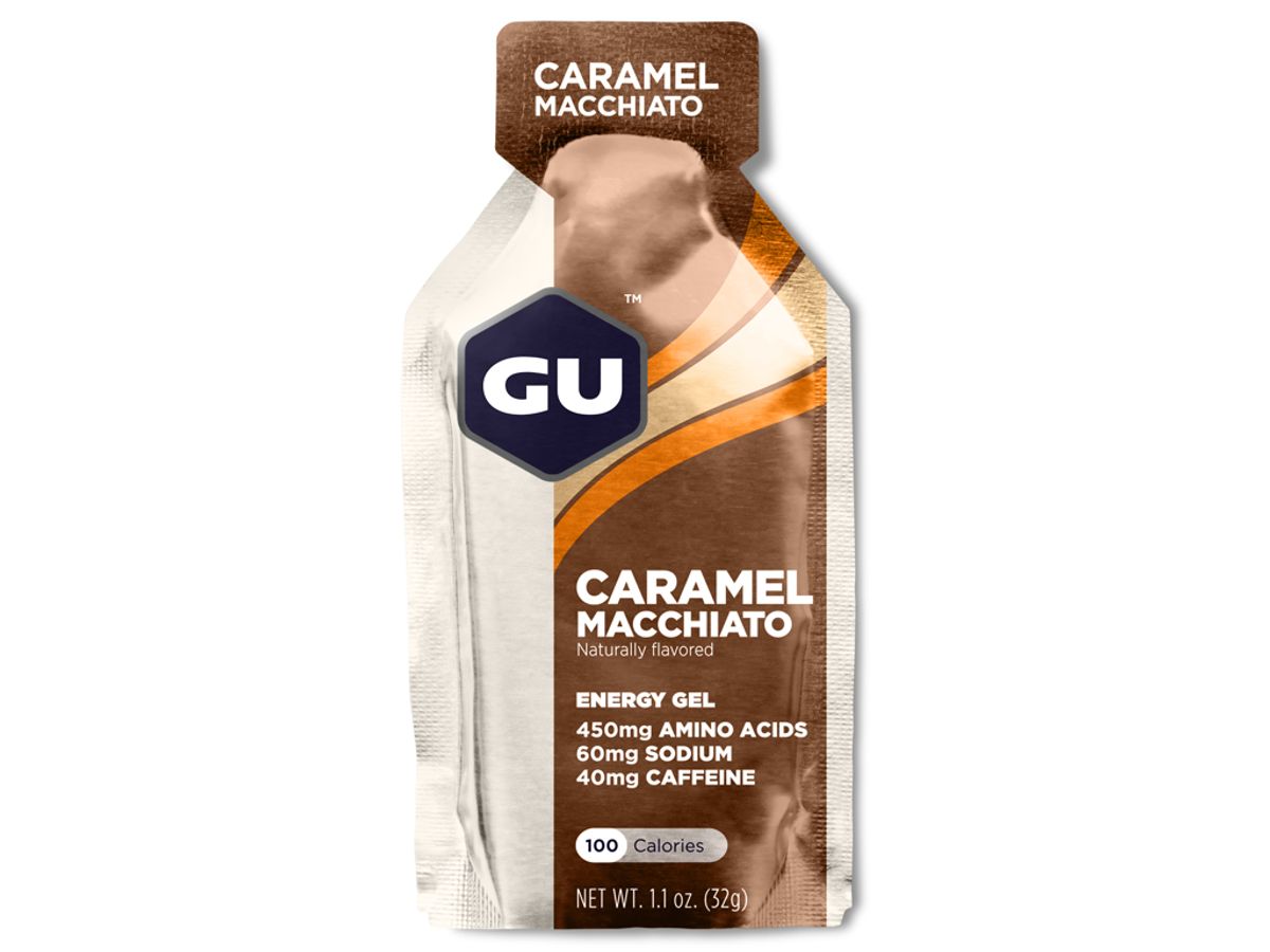 GU Energy Gel - Caramel Macchiato - 40 mg koffein - 32 gram