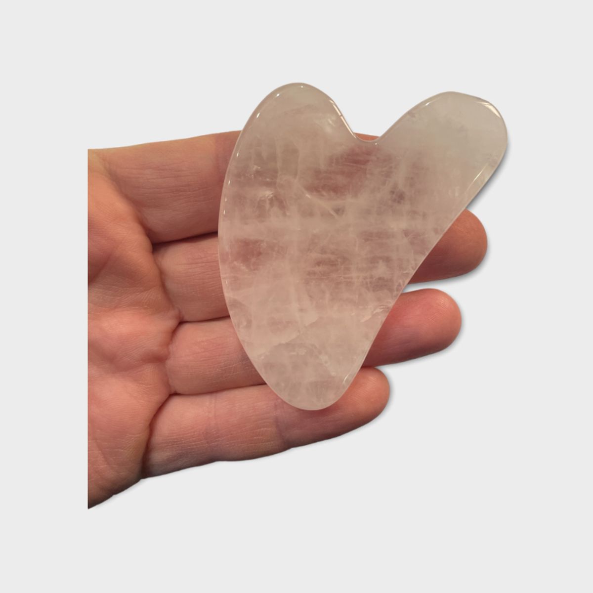 Gua Sha rosen kvarts