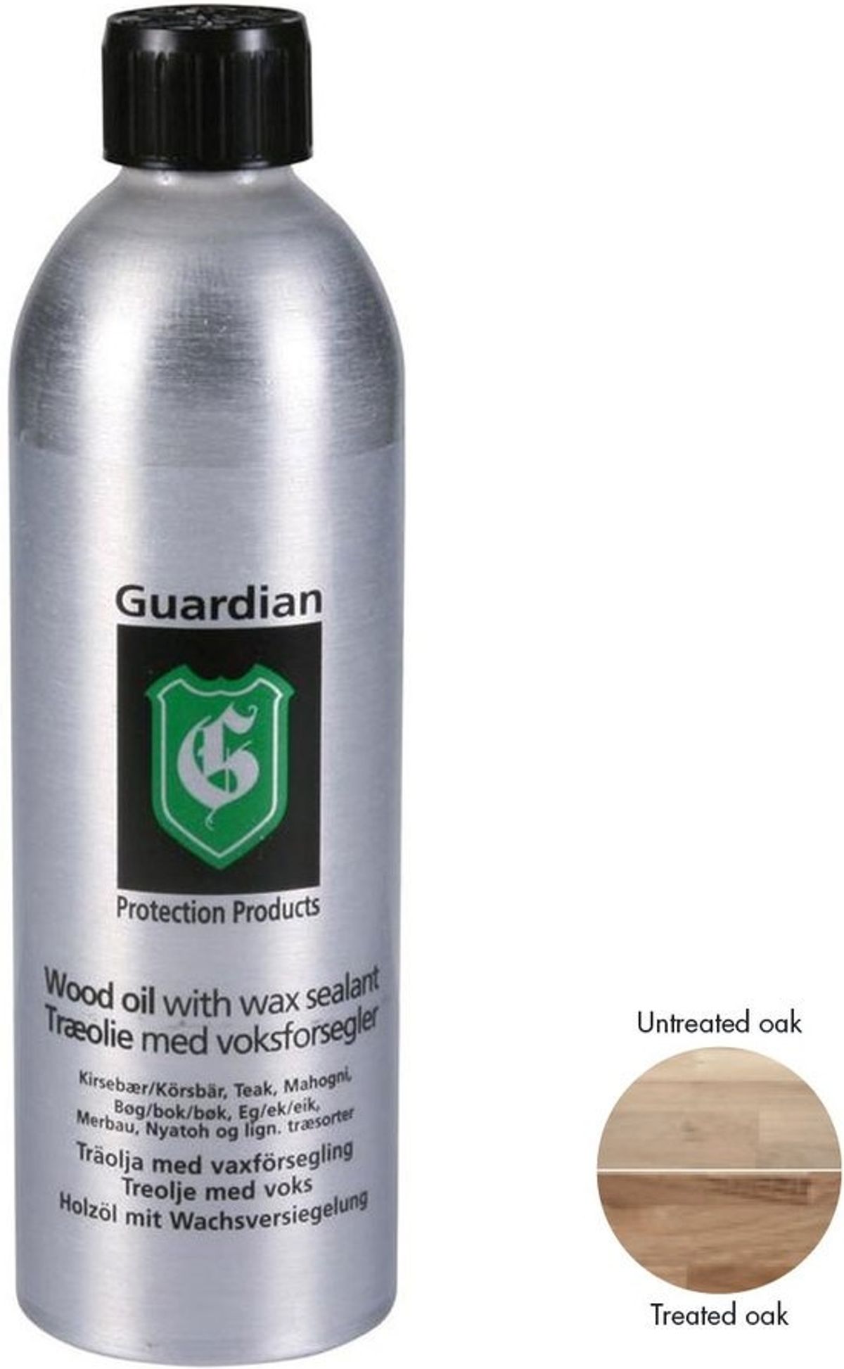 Guardian Træolie med voksforsegler, 500 ml