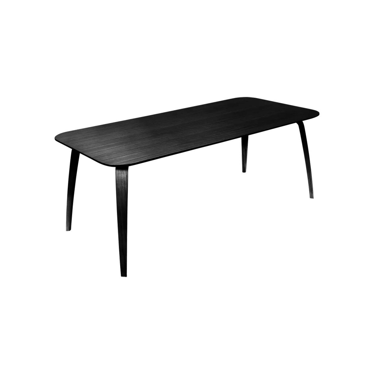 GUBI Dining Table, 180 x 90 cm fra GUBI (Sortlakeret Ask)