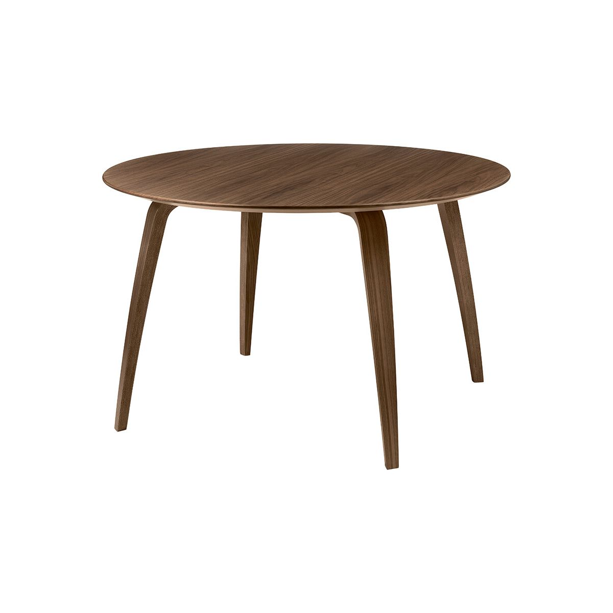 GUBI Dining Table, round fra GUBI (Valnød)