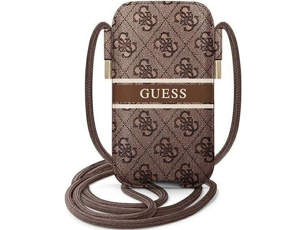 Guess Håndtaske Guphl4gdbr 6,7" Brun/Brun Hardcase 4G Stripe