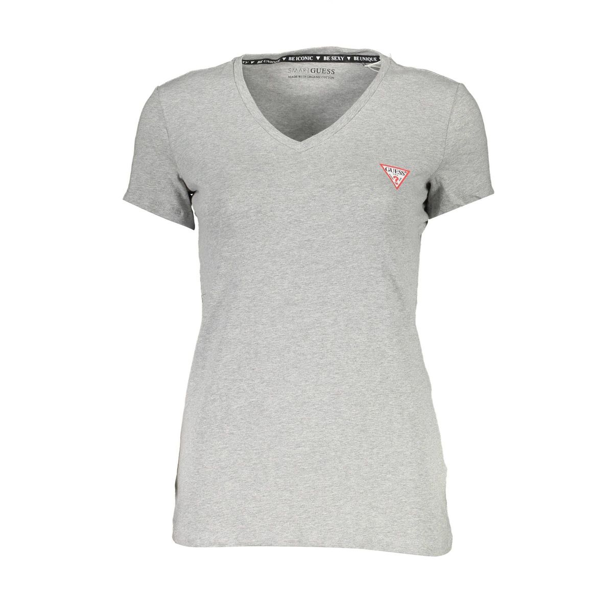 Guess Jeans Eco-Conscious V-Neck Logo Tee