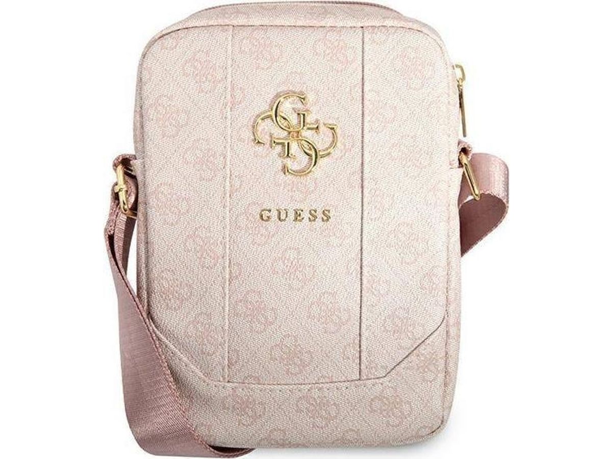 Guess Phone Bag 4G Big Metal Logo Pink, Universal, Gutb8g4gfpi (Gutb8g4gfpi)