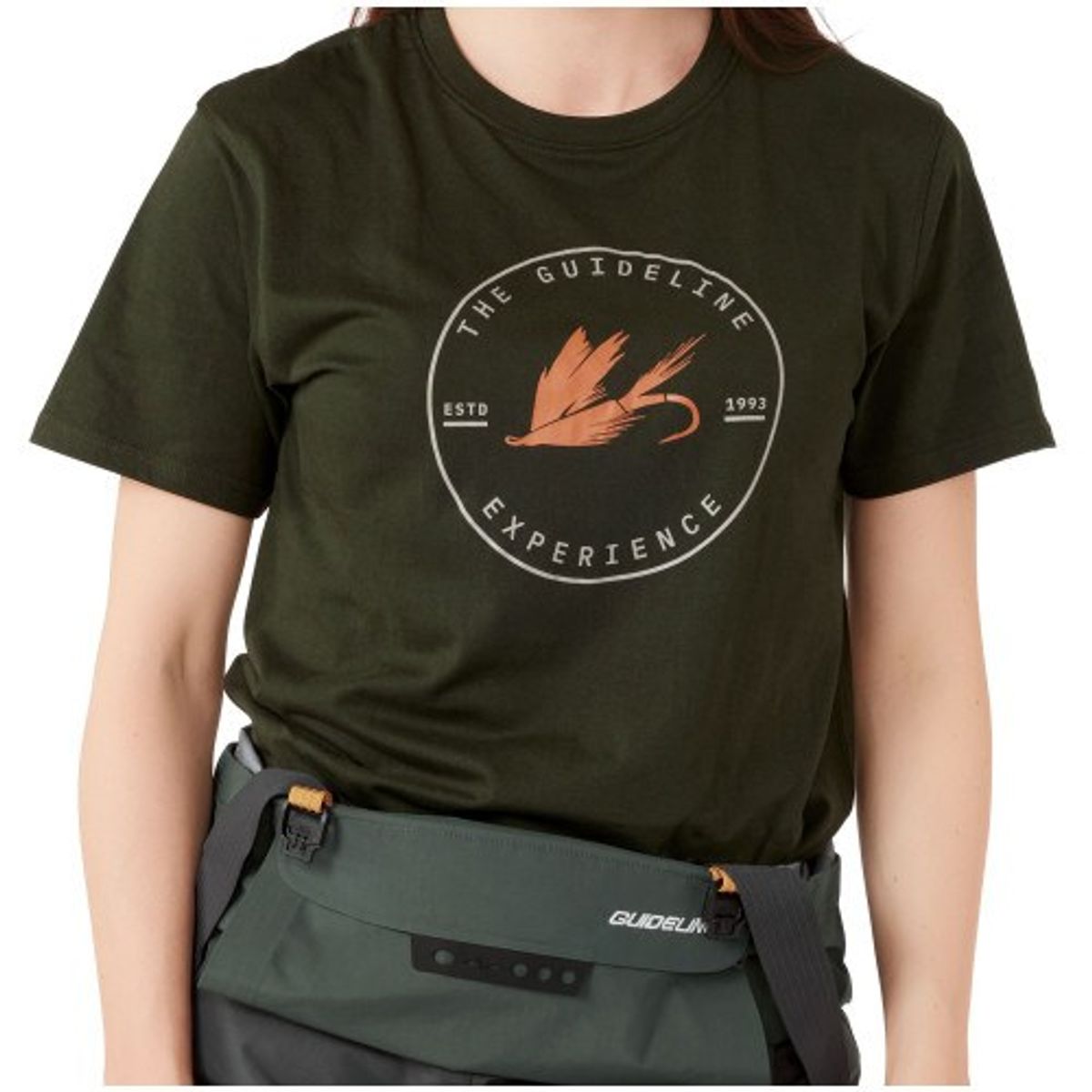 Guideline The Fly 2. Eco T-shirt Dark Green