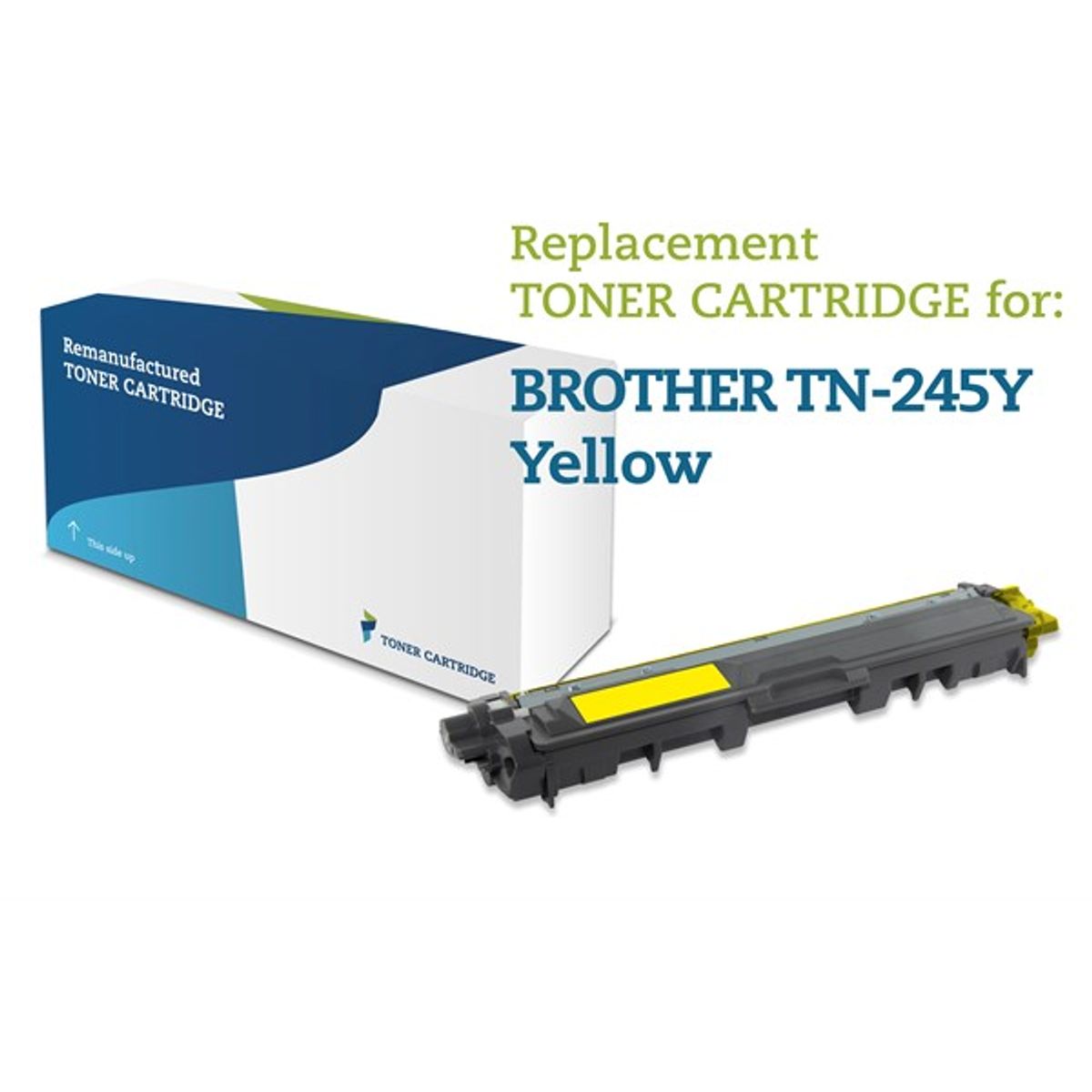 Gul lasertoner - Brother TN-245Y - 2.200 sider.