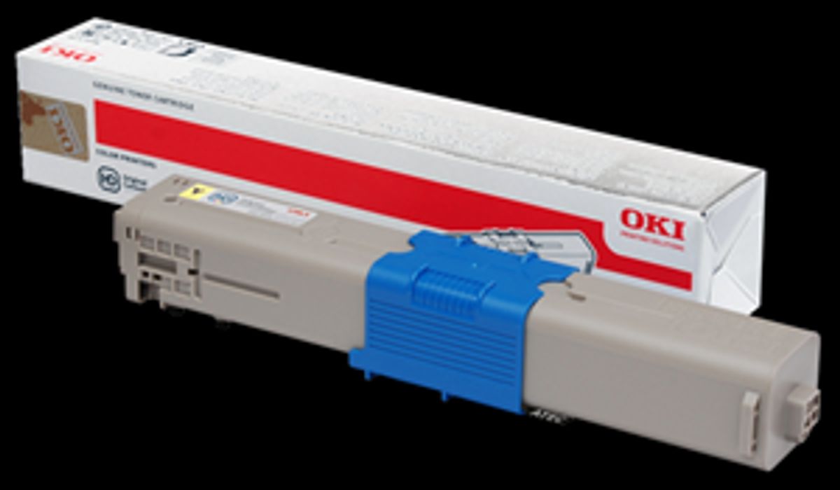 Gul lasertoner C301 - OKI - 1.500 sider