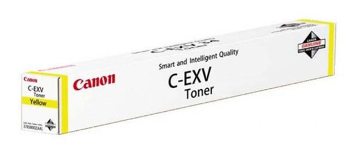 Gul lasertoner - Canon C-EXV58 Y - 60.000 sider.