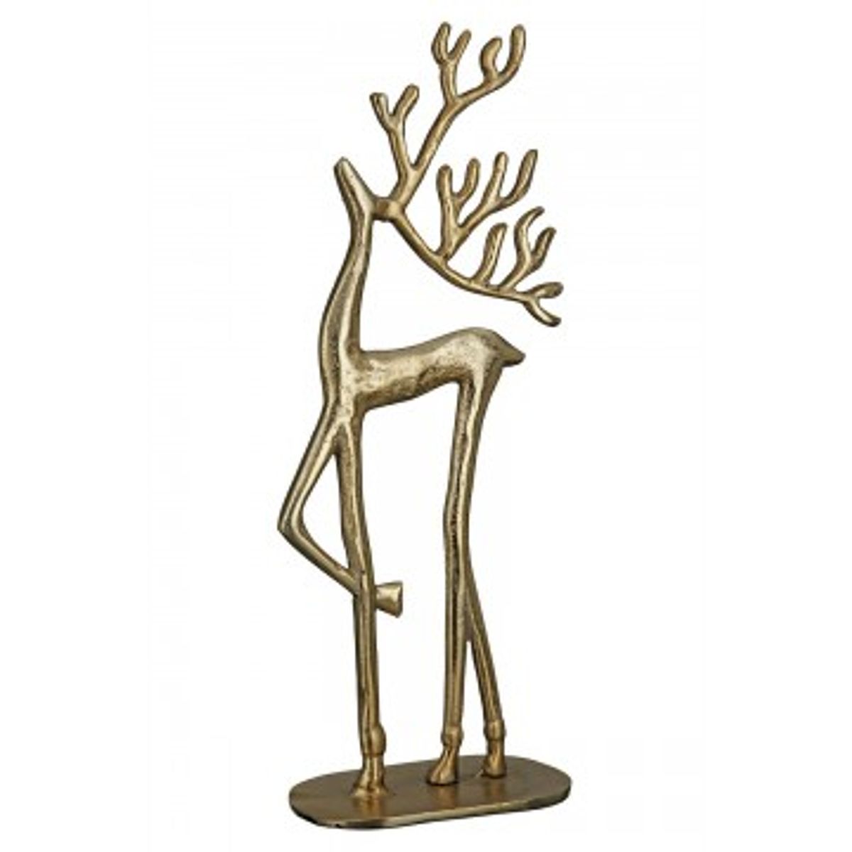 Guld hjort 20 cm - Dyr figurer - GodKarmaShop