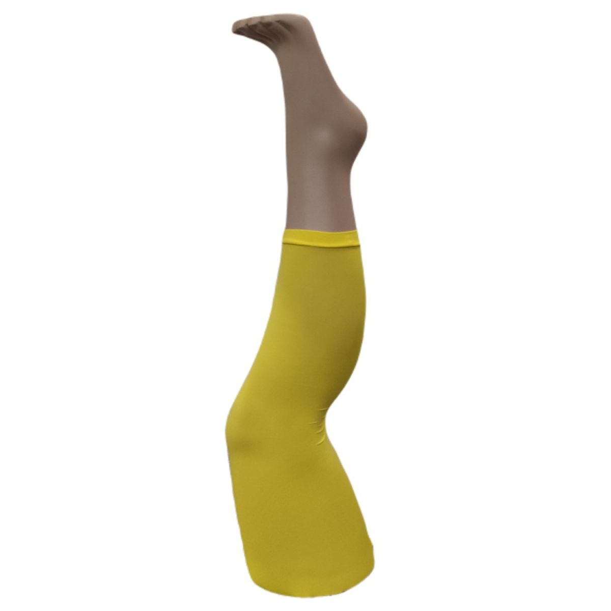 Gule Capri Leggings - Lemon