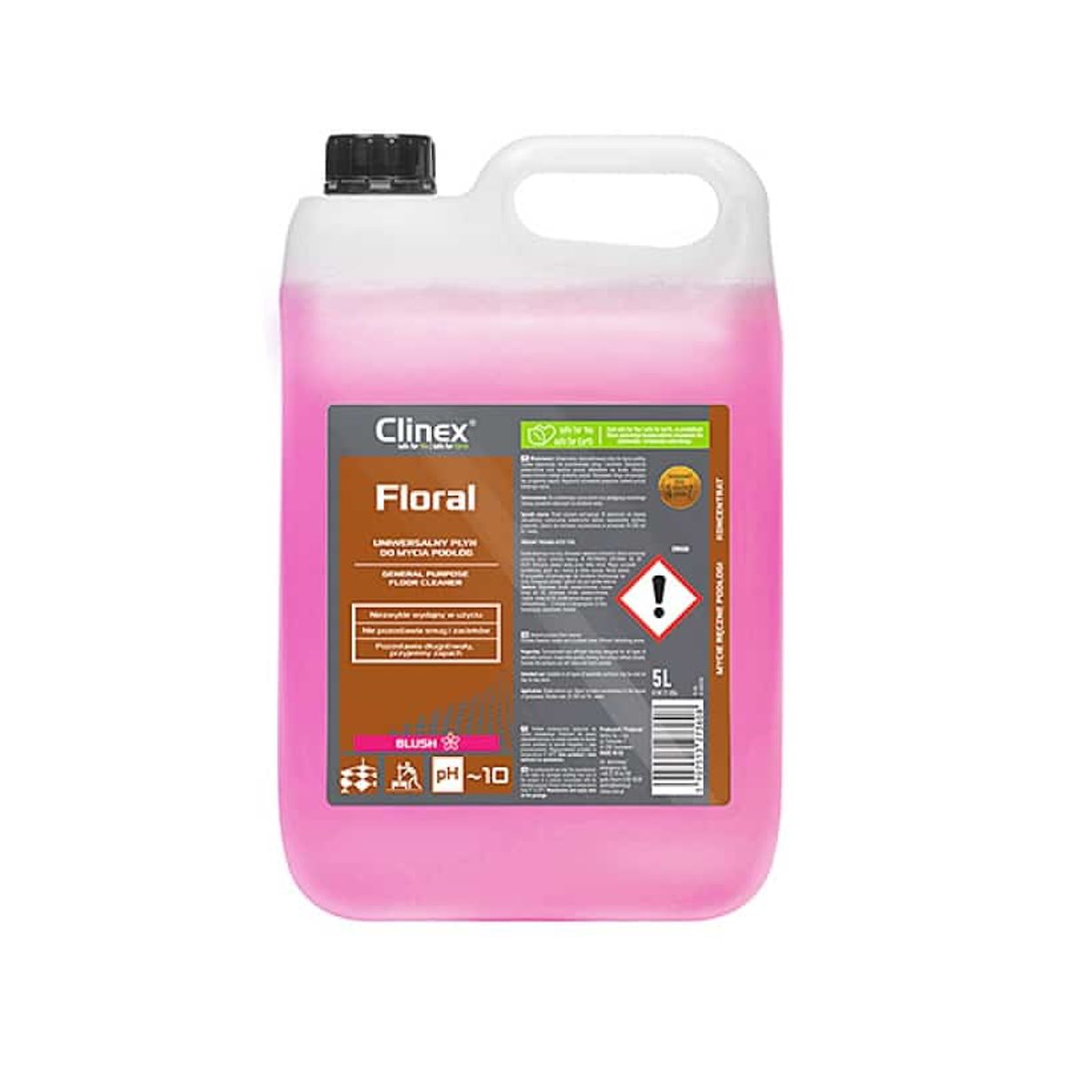 Gulvrens CLINEX Floral Blush 5L antistatisk.