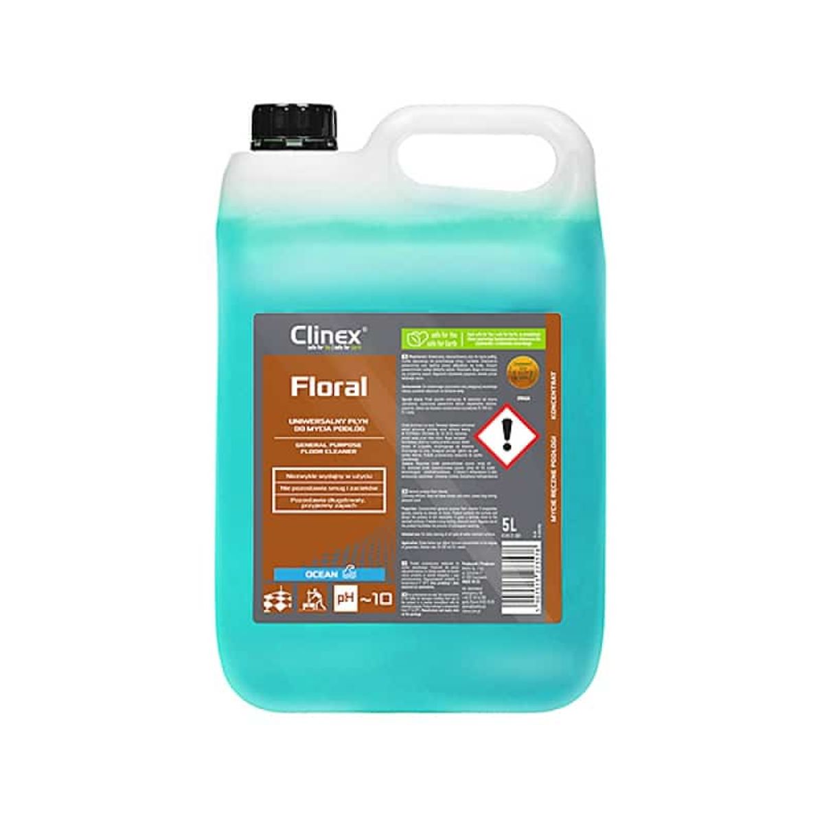 Gulvrens CLINEX Floral Ocean 5L.