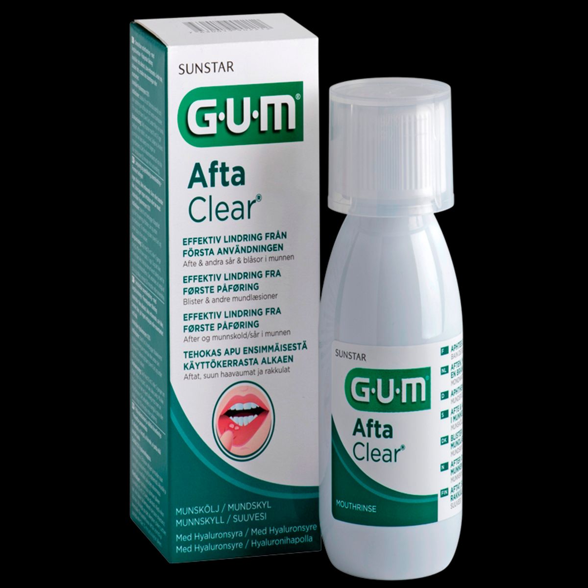 GUM AftaClear Mundskyl (120 ml)