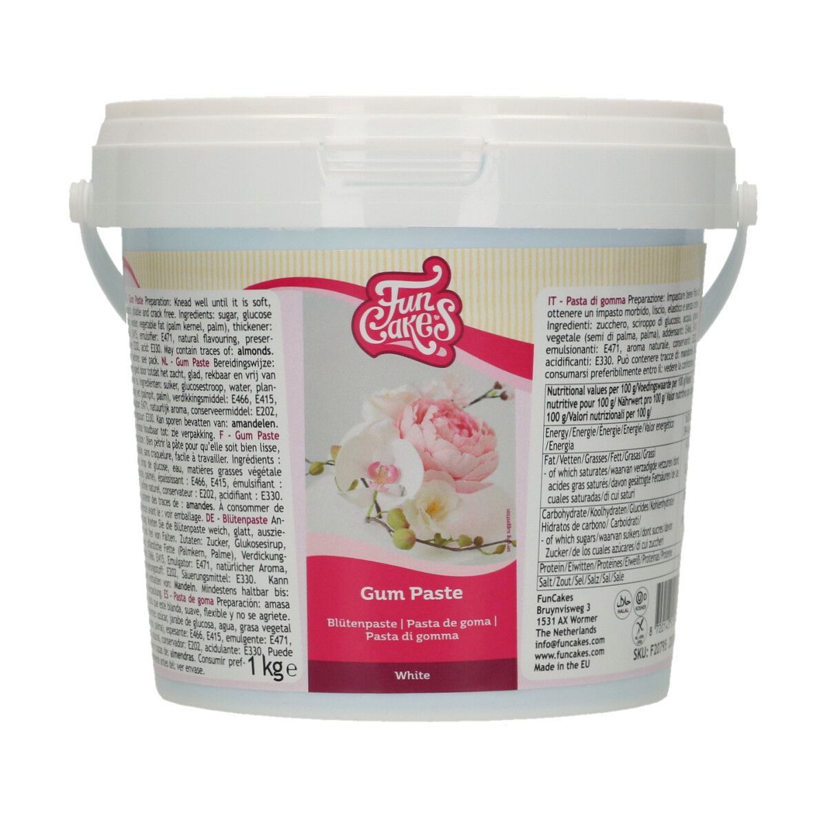 Gum Paste hvid 1 kg