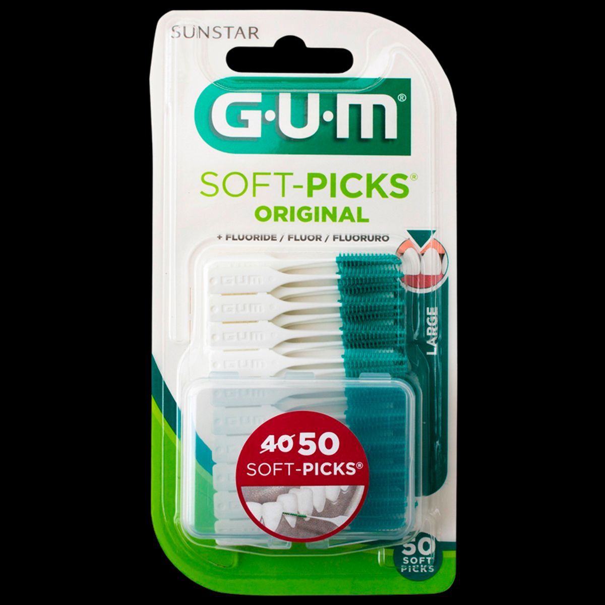 GUM Soft-Picks Large (50 stk)