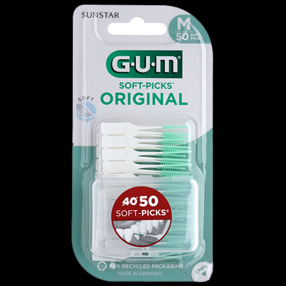 GUM Soft-Picks Medium (50 stk)