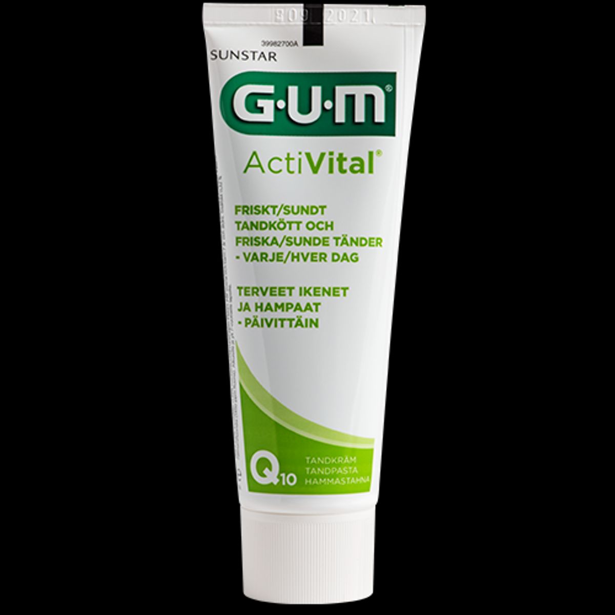 GUM Tandpasta Activital Flour Q10 (75 ml)