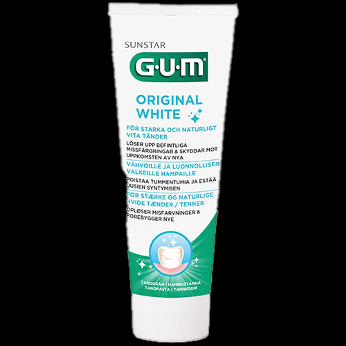 GUM Tandpasta Original White (75 ml)