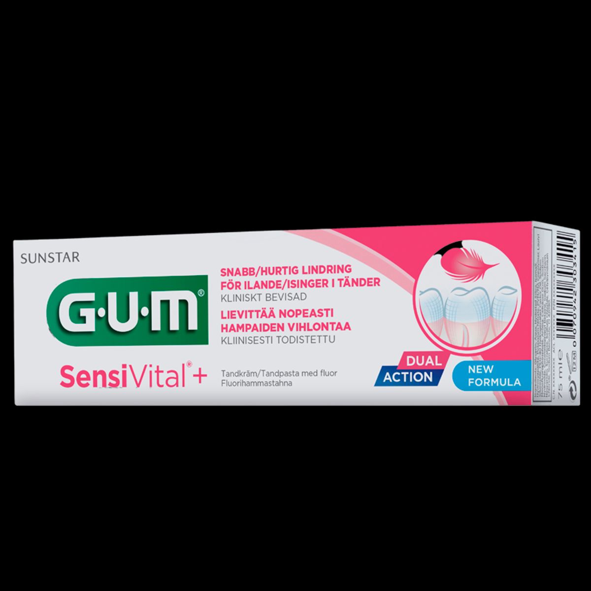 GUM Tandpasta SensiVital+ (75 ml)