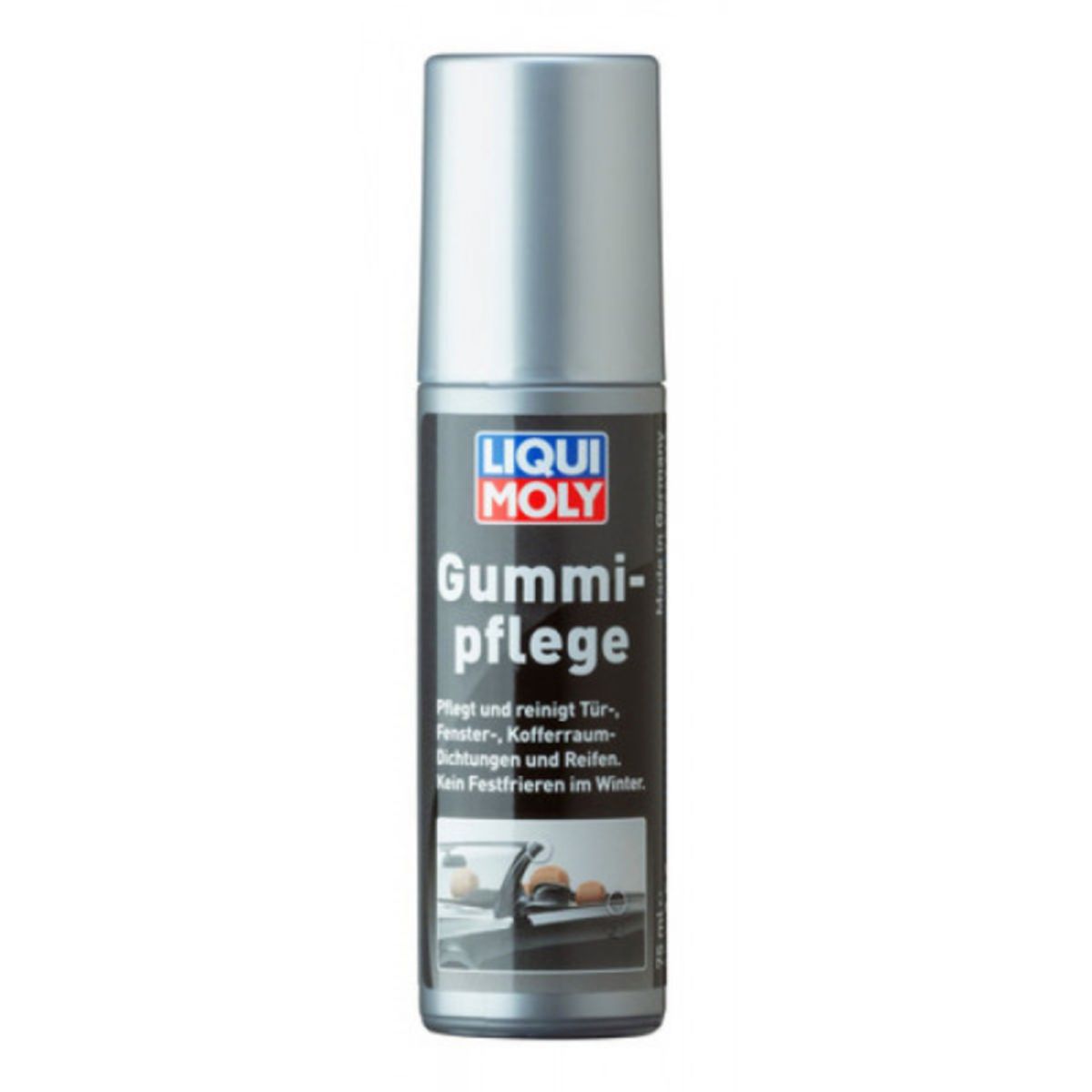 Gummipleje flaske med svamp, 75ml fra Liqui Moly