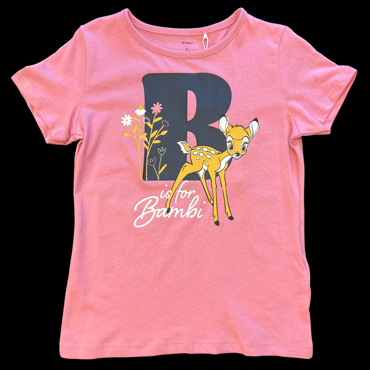 Guppy Disney Pige T-shirt - Cashmere Rose/Bambi - 104