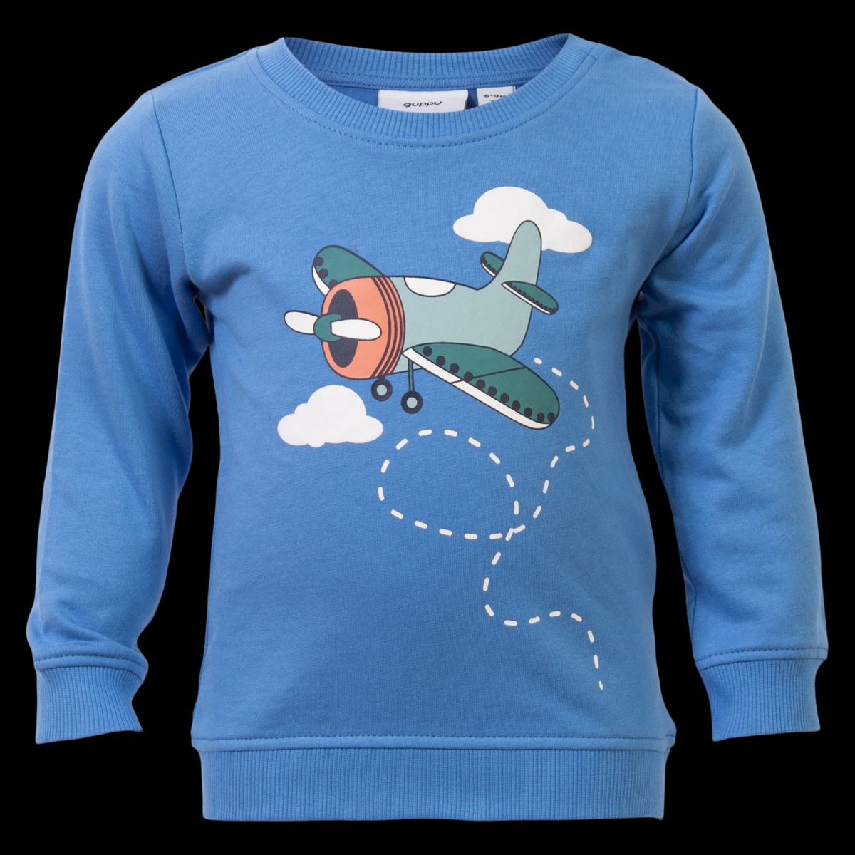 Guppy Drenge Sweatshirt - Campanula - 50