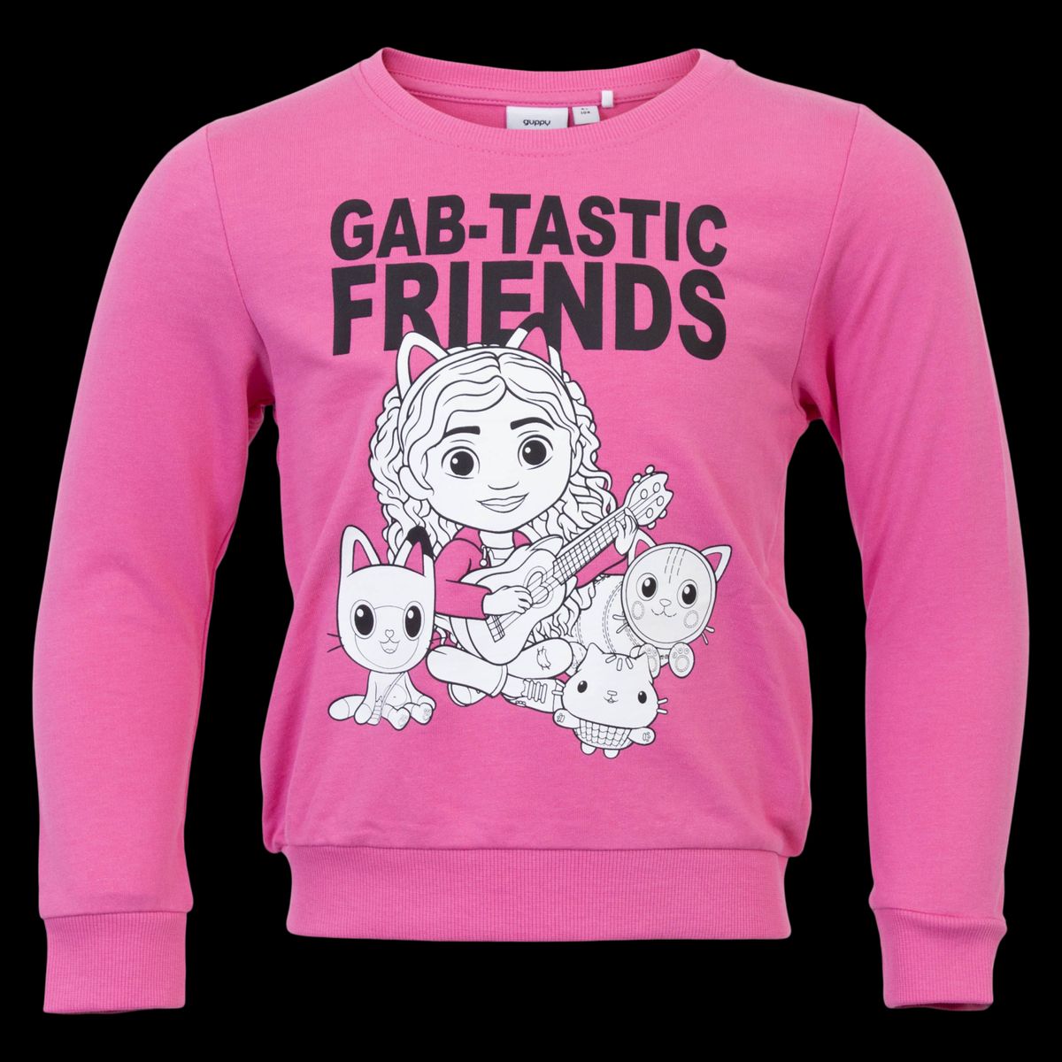 Guppy Gabby Pige Sweatshirt - Pink Power - 104