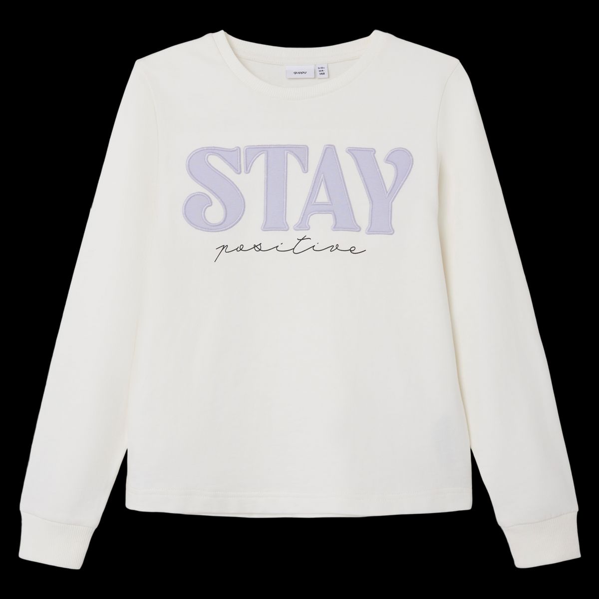 Guppy GKFFUSIA Børne Sweatshirt - White Alyssum - 122/128